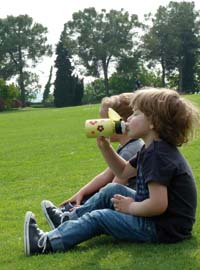 Per i bambini, l’estate è nella natura