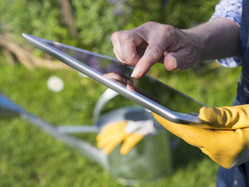 Anche in italia il giardinaggio diventa smart