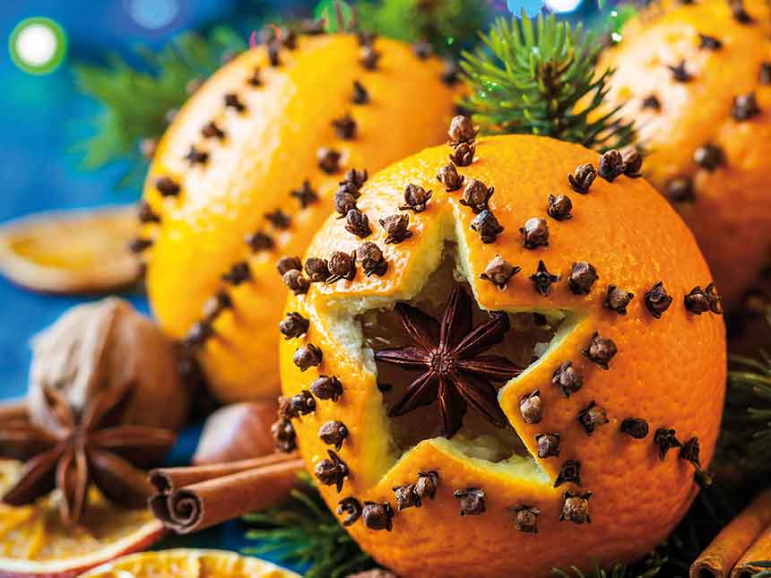 Pomander e candele, il piacere dell’inverno