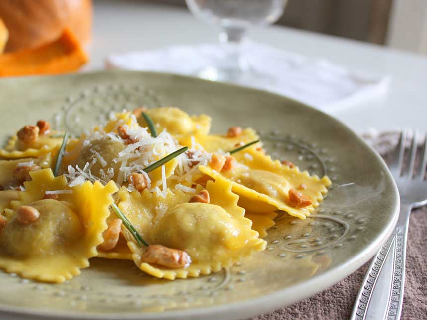 Tortelli con la zucca