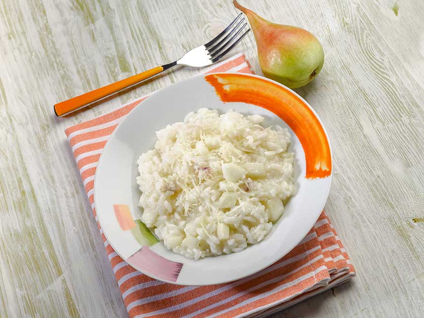 Risotto alle pere