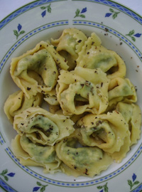 Tortelli alle erbette